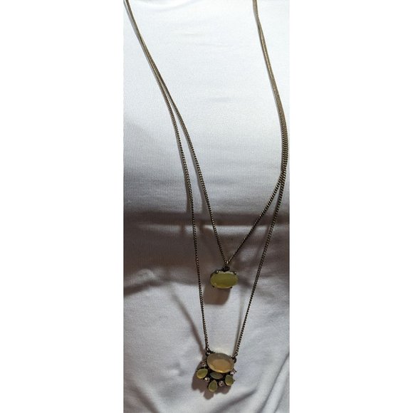 Ann Taylor Loft Multilayer Gemmed Necklace - Picture 5 of 5